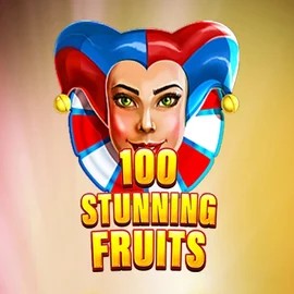 100 Stunning Fruits online game logo by SYNOT Games on spinoogambino.cz