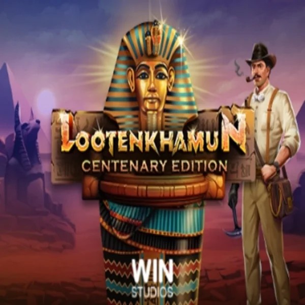 Loot'en Khamun the Dead Sea Scrolls logo – Slots by Win Studios at SpinoGambino Casino
